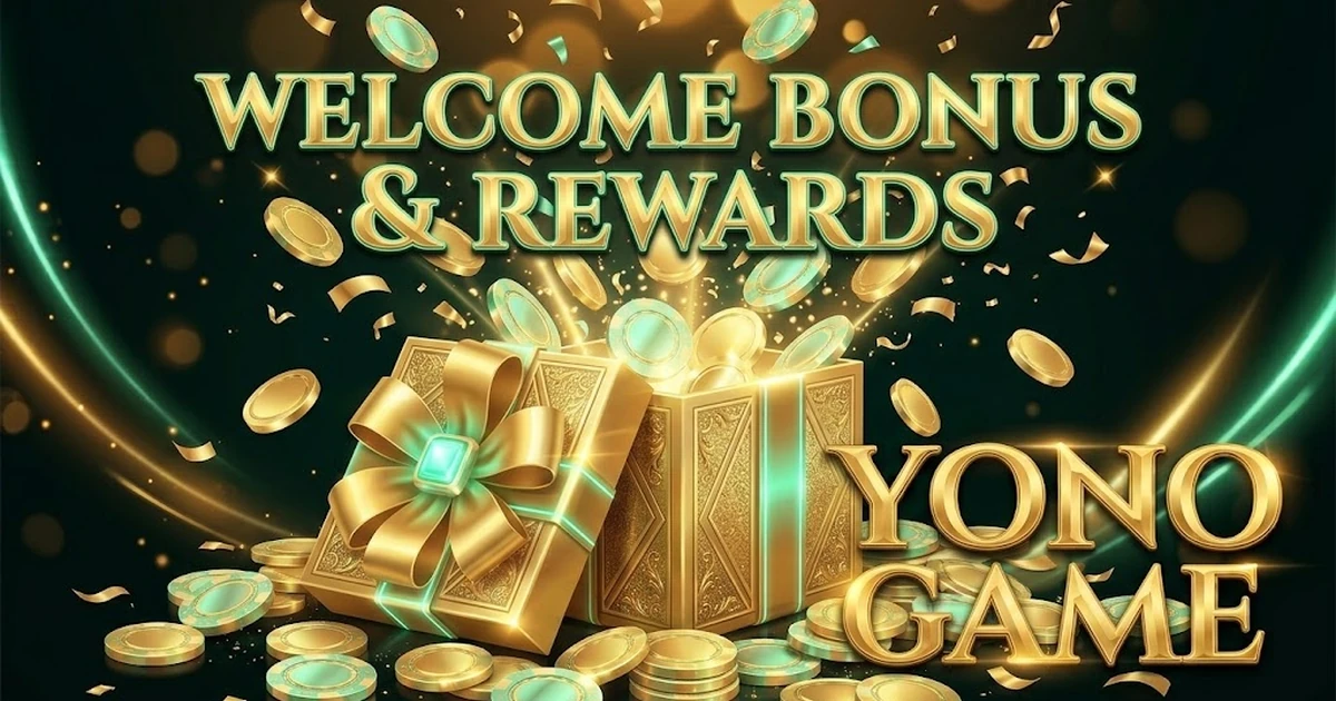 Yono Game welcome bonus and invite code banner